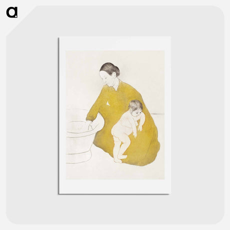 アートポストカード-The Bath - メアリー カサット Postcard.