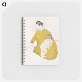 アートメモ帳-The Bath - メアリー カサット Memo.