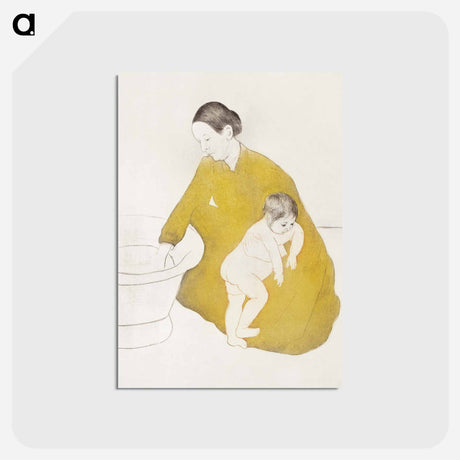 アートポストカード-The Bath - メアリー カサット Postcard.