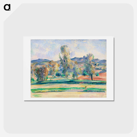 アートポストカード-Fruit on a Table - ポール セザンヌ Postcard.