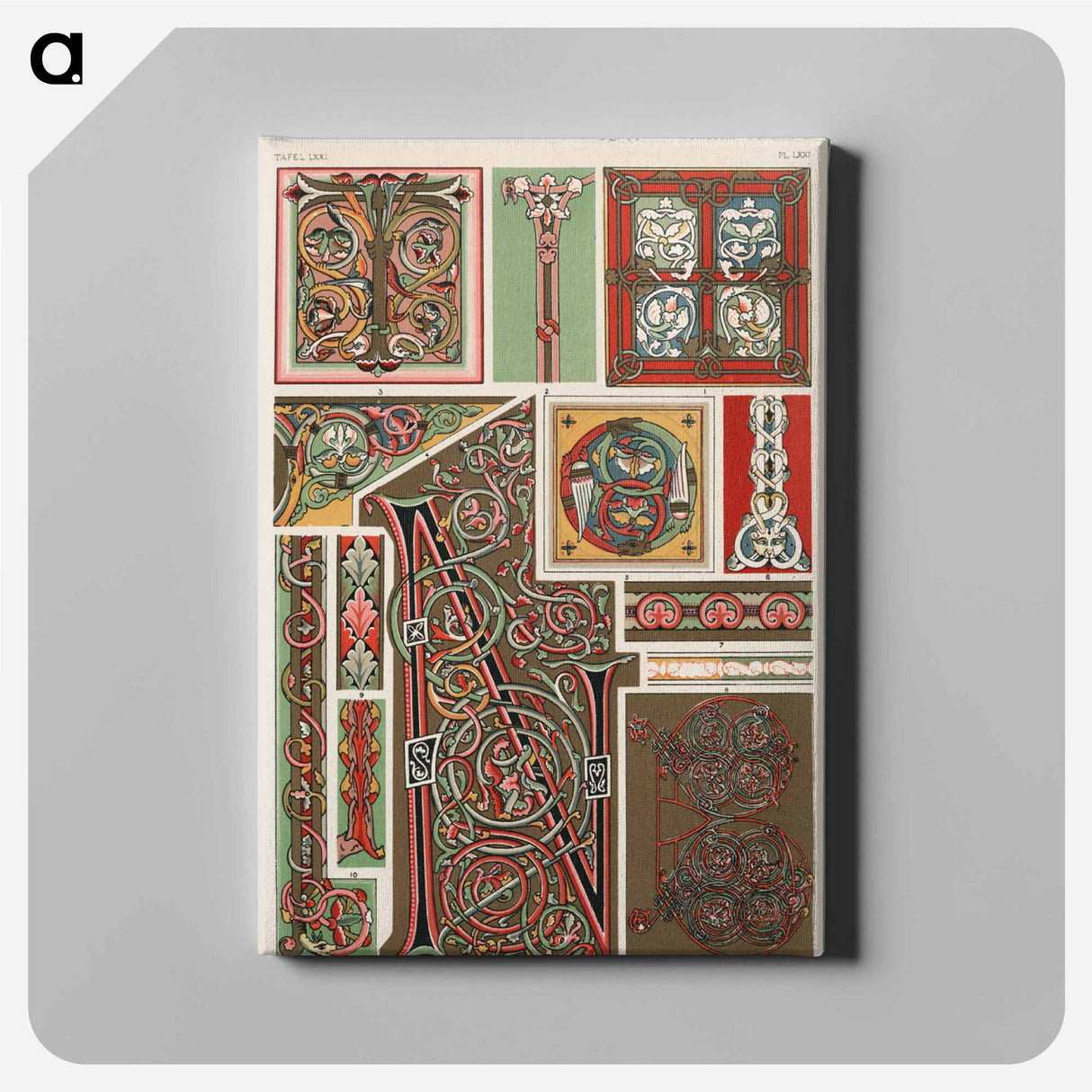 アートパネル-Nineteenth-Century Ornament
 - 装飾の文法 Canvas.