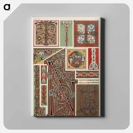 アートパネル-Nineteenth-Century Ornament
 - 装飾の文法 Canvas.