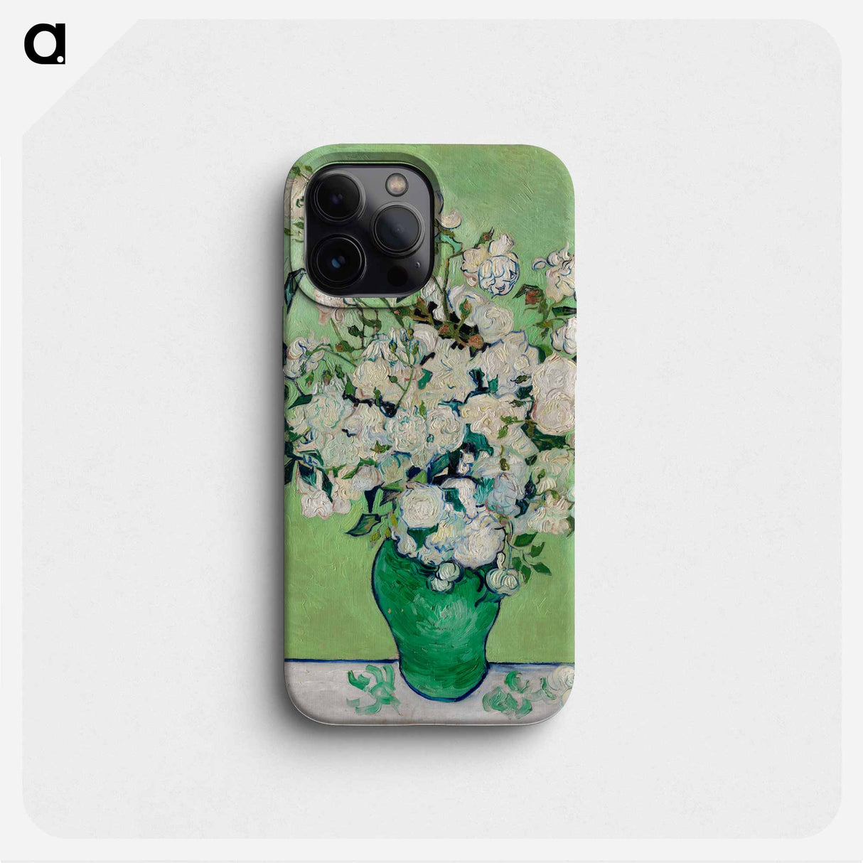 Roses - Vincent van Gogh Phone Case.