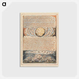 アートポストカード-Jerusalem, Plate 54, "In Great Eternity" - ウィリアム ブレイク Postcard.