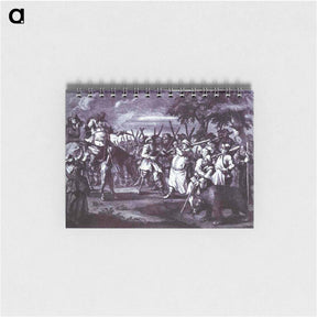 アートメモ帳-Hudibras' First Adventure, from 'Hudibras' by Samuel Butler - ウィリアム ホガース Memo.
