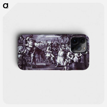 Hudibras' First Adventure, from 'Hudibras' by Samuel Butler - ウィリアム ホガース Phone Case.