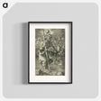 アートポスター-St. Christopher Facing to the Right - アルブレヒト デューラー Poster.