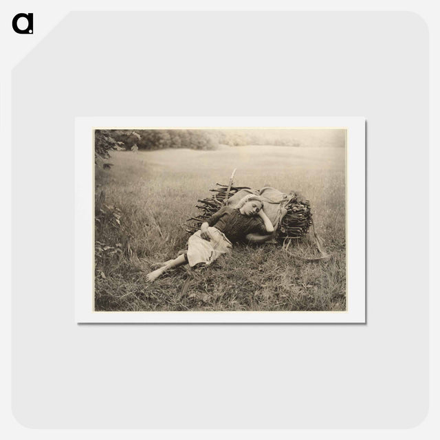 アートポストカード-Weary - アルフレッド スティーグリッツ Postcard.