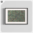 アートポスター-Abstract Green Pattern
 - 大英図書館 Poster.