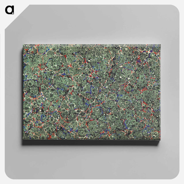 アートパネル-Abstract Green Pattern
 - 大英図書館 Canvas.