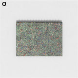 アートメモ帳-Abstract Green Pattern
 - 大英図書館 Memo.