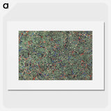 アートポスター-Abstract Green Pattern
 - 大英図書館 Poster.
