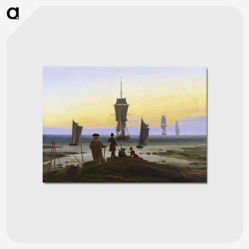 人生の諸段階 - カスパー ダーヴィト フリードリヒ Postcard.