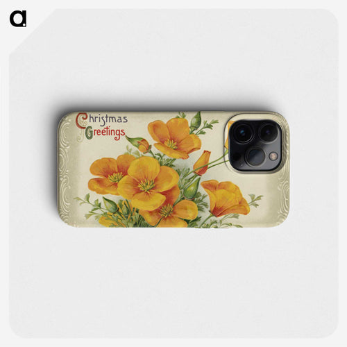 クリスマスの挨拶 - クリスマス Phone Case.