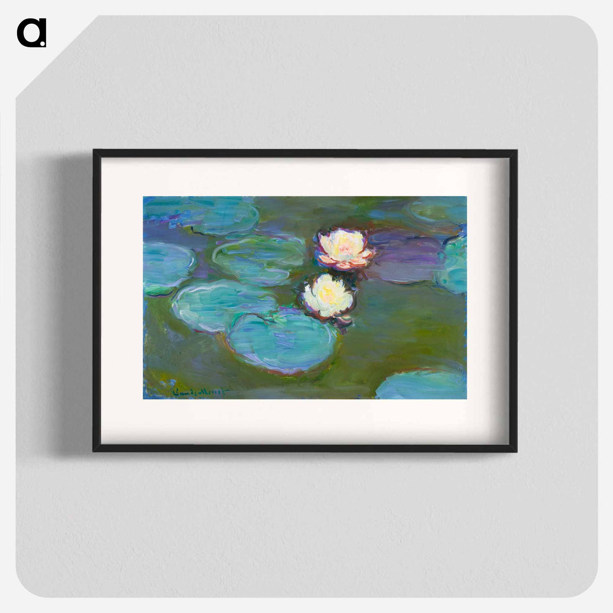 Nympheas - Claude Monet Poster.