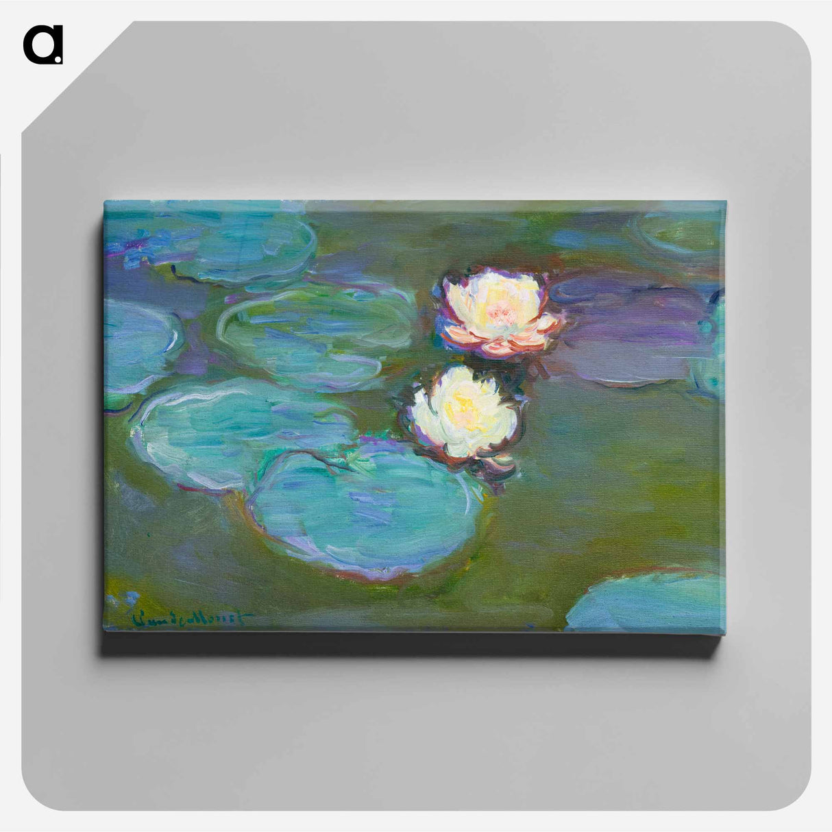 Nympheas - Claude Monet Canvas.