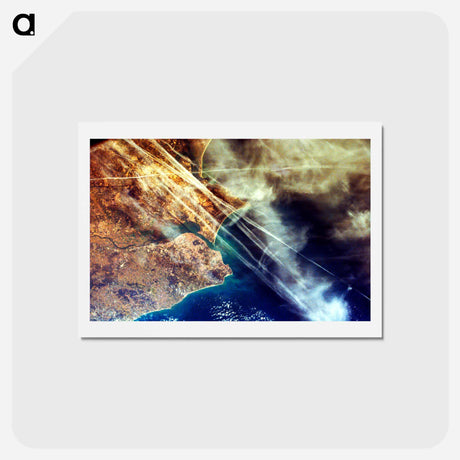 アートポストカード-Lisbon, Capital of Portugal
 - 上空からの地球 Postcard.
