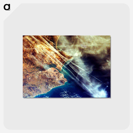 アートポストカード-Lisbon, Capital of Portugal
 - 上空からの地球 Postcard.