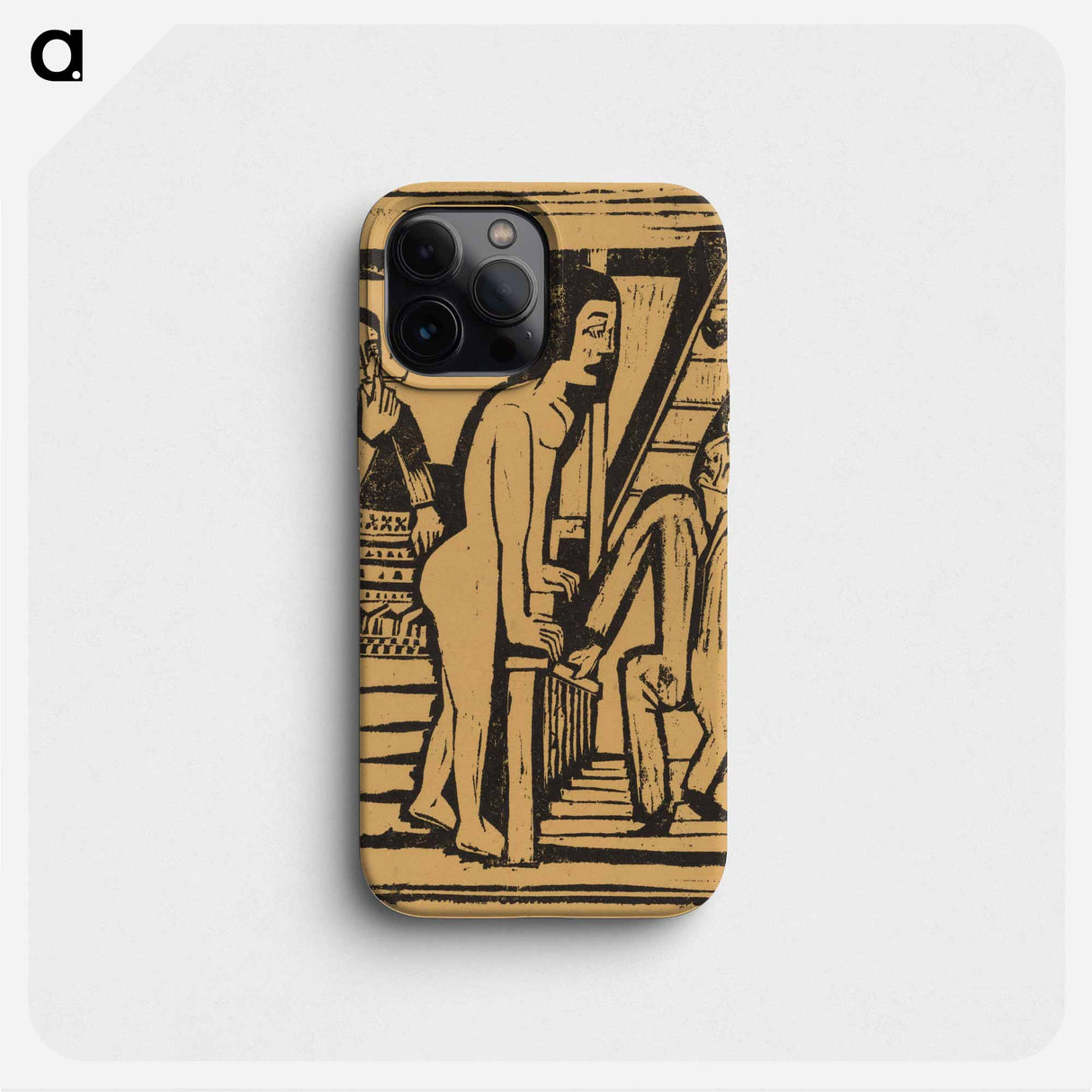 The Visit - Ernst Ludwig Kirchner Phone Case.