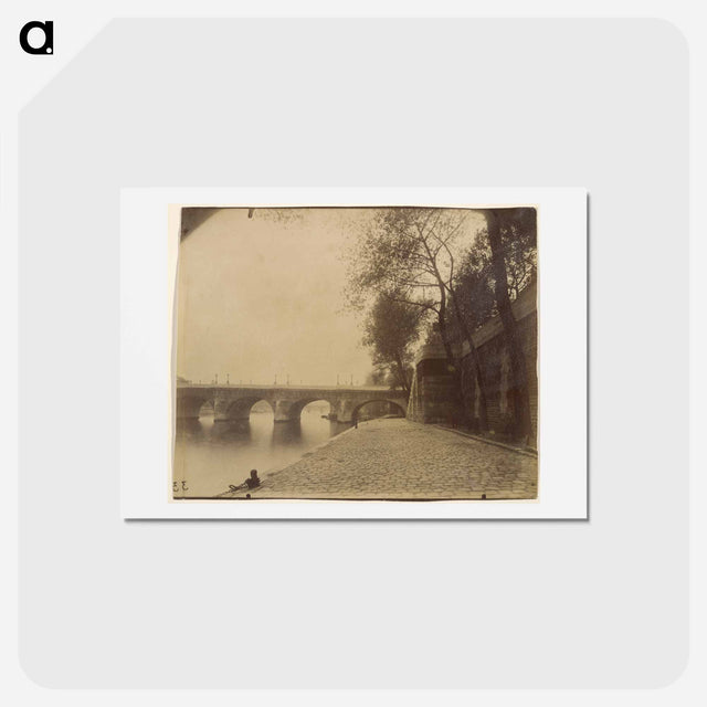 アートポストカード-Port de la Megisserie
 - ウジェーヌ アジェ Postcard.