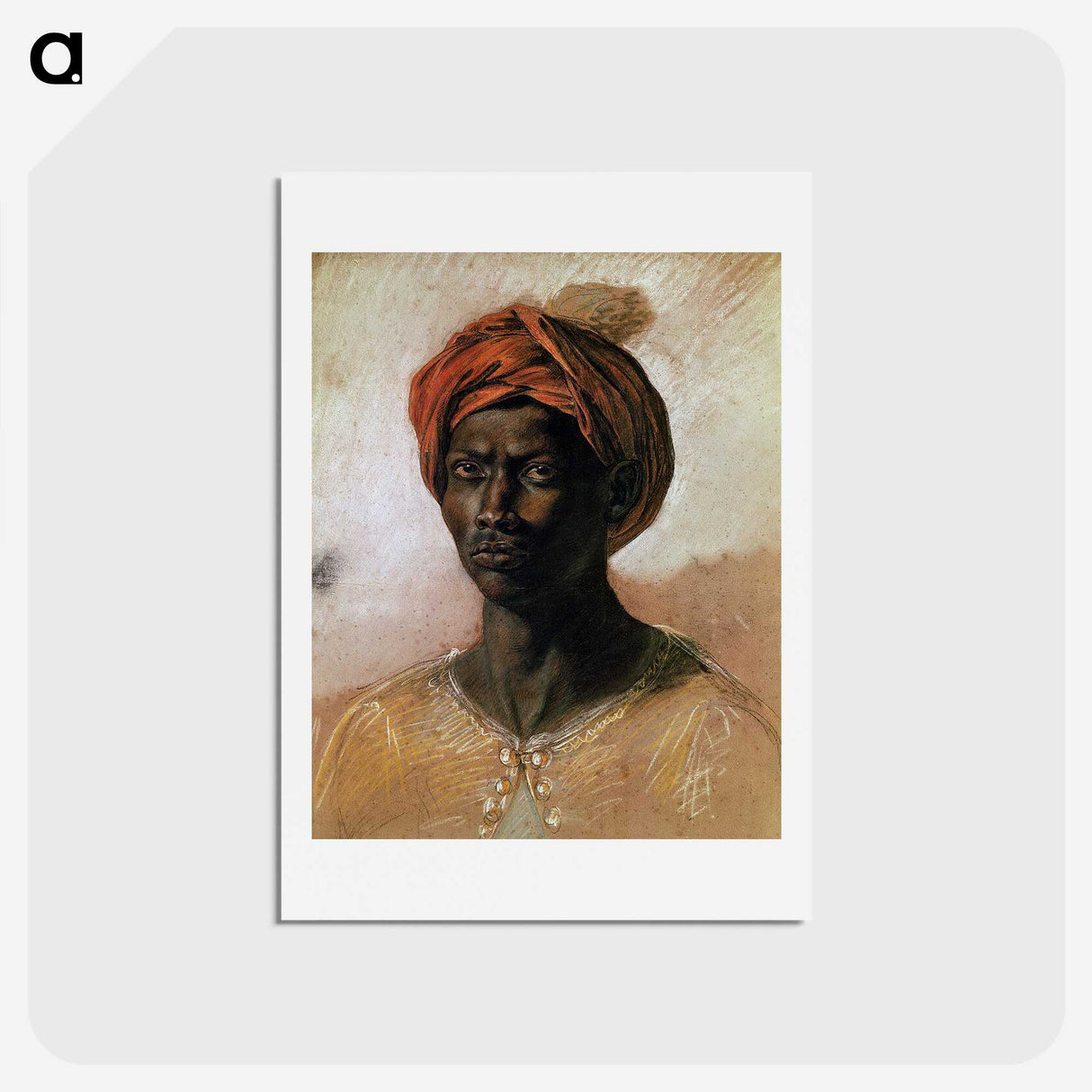 2-16_Eugene-Delacroix_hagaki