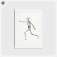 アートポストカード-Human Skeleton, Lateral View
 - ジョージ スタッブス Postcard.