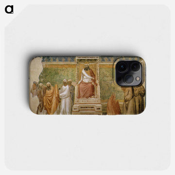 Trial by Fire of St. Francis of Assisi before the Sultan of Egypt - ジョット ディ ボンドーネ Phone Case.