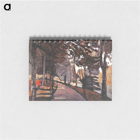 アートメモ帳-The path in the Bois de Boulogne - アンリ マティス Memo.
