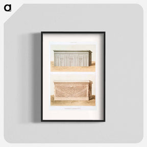 アートポスター-Sarcophagus of Menkaure and Ai
 - エジプト美術史 Poster.