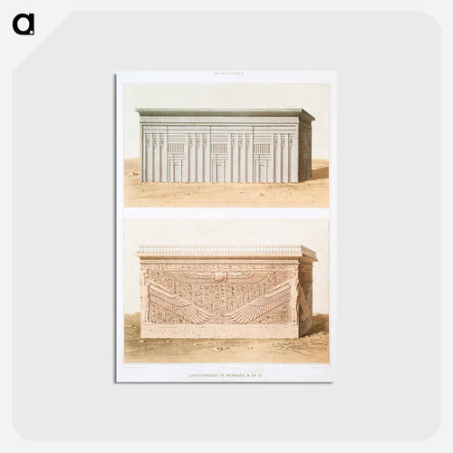 Sarcophagus of Menkaure and Ai
 - エジプト美術史 Postcard.