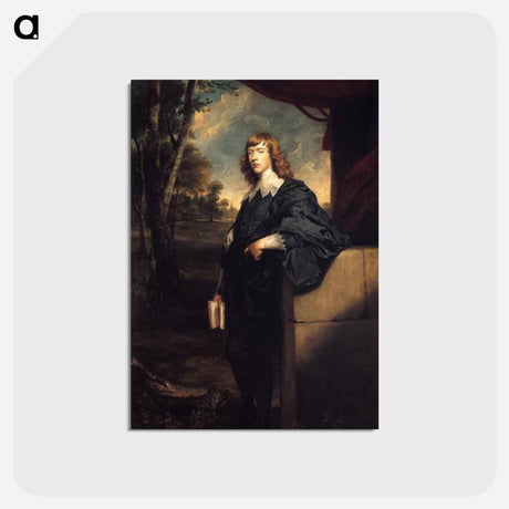 アートポストカード-George John Spencer, 2nd Earl Spencer - ジョシュア レノルズ Postcard.