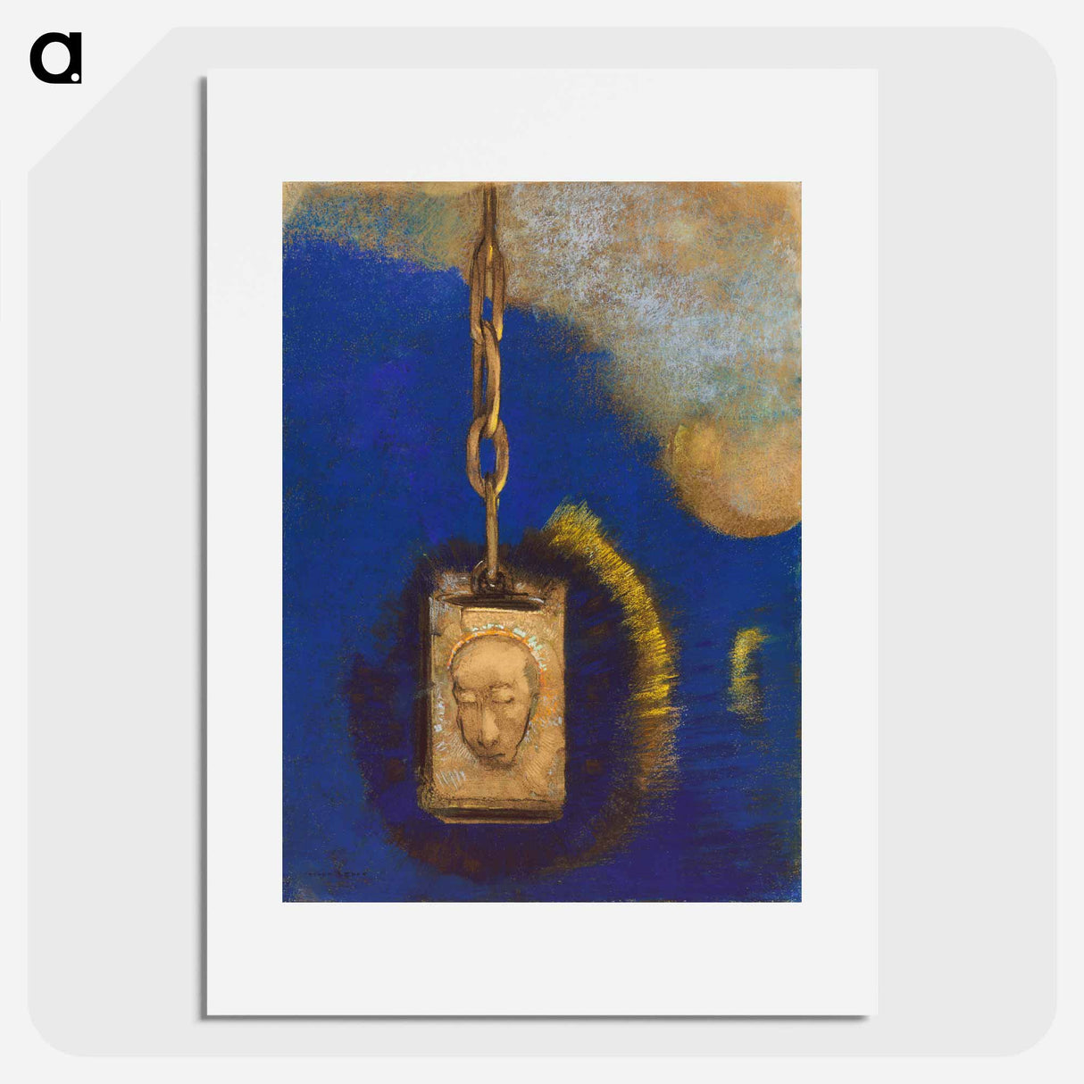 The Beacon - Odilon Redon Poster.