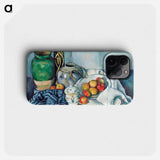 At the Water's Edge - Paul Cezanne Phone Case.