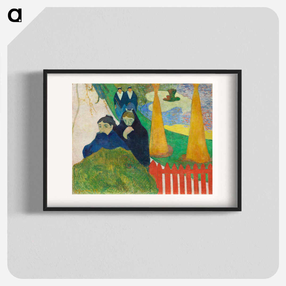 Arlésiennes (Mistral) - Paul Gauguin Poster.