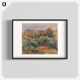 Landscape - Pierre Auguste Renoir Poster.