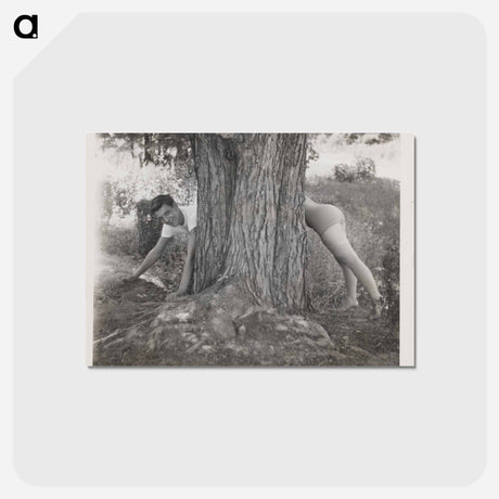 アートポストカード-Tree with Man and Woman
 - セントルイス美術館 Postcard.