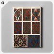 アートパネル-Grammar of Ornament Pattern Illustration
 - 装飾の文法 Canvas.