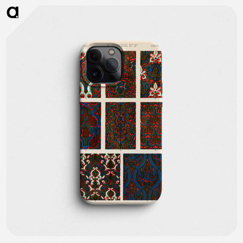 Grammar of Ornament Pattern Illustration
 - 装飾の文法 Phone Case.