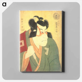 アートパネル-Ichikawa Danjūrō VI as Arakawa Tarō Takesada - 東洲斎 写楽 Canvas.