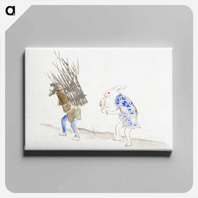 アートパネル-Album of Ichiryusai Hiroshige's Sketches
 - 歌川 広重 Canvas.