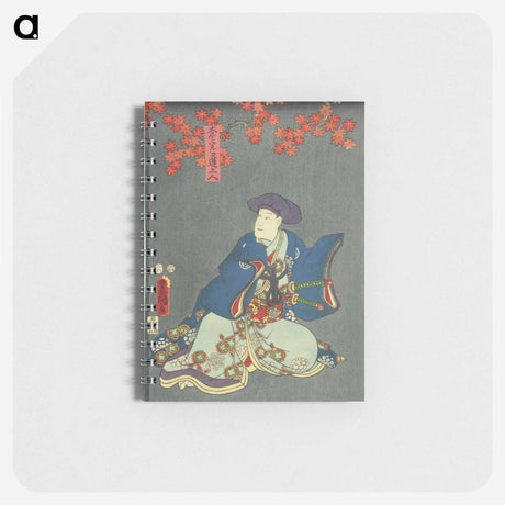 アートメモ帳-Actor Ichikawa Danzo V in the Play Toki ni Minna Minobu no Ryaku
 - 歌川 国貞 Memo.