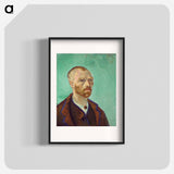 Self-Portrait (Dedicated to Paul Gauguin) - Vincent van Gogh Poster.