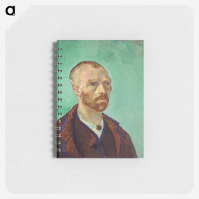 アートメモ帳-Self-Portrait (Dedicated to Paul Gauguin) - フィンセント ファン ゴッホ Memo.