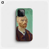 Self-Portrait (Dedicated to Paul Gauguin) - フィンセント ファン ゴッホ Phone Case.