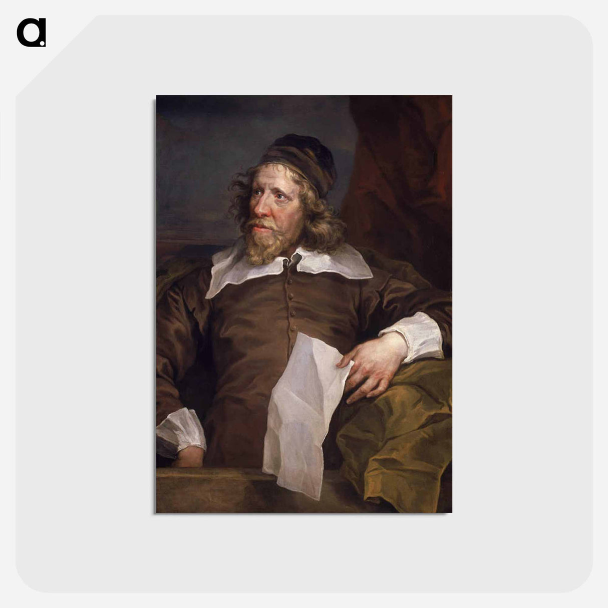 アートポストカード-Inigo Jones - ウィリアム ホガース Postcard.