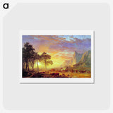 2-17_Albert-Bierstadt_hagaki