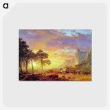 2-17_Albert-Bierstadt_postcard