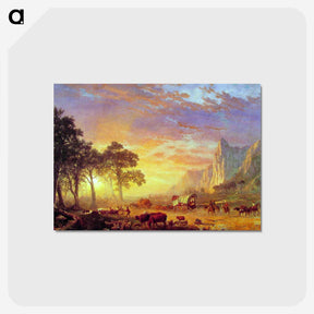2-17_Albert-Bierstadt_postcard