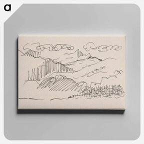 アートパネル-Country - アーノルド ピーター ワイズ クビンチャン Canvas.