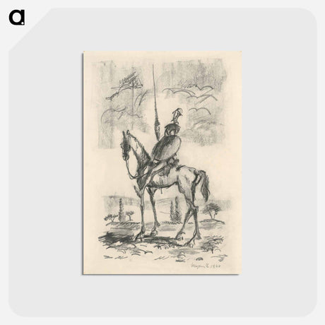 アートポストカード-Don Quixote
 - シプリアン マジェルニク Postcard.
